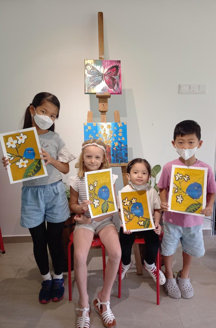art school art class in mont kiara, art classes, art and painting, art holiday program.