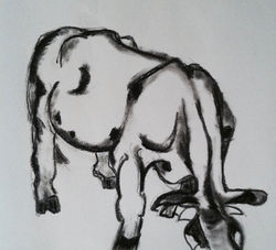 Dessin au charbon