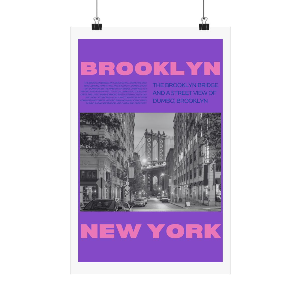 City Print Poster - New York