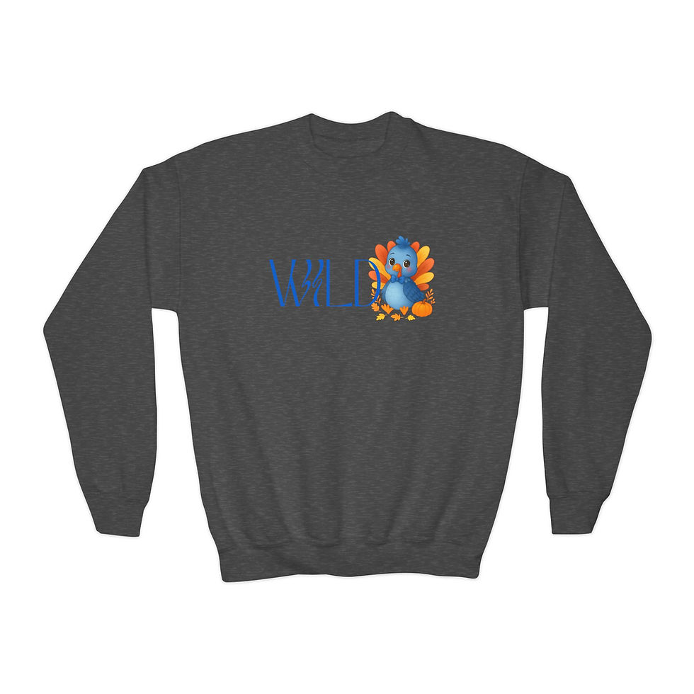 Thumbnail: Boys Wild Turkey Crewneck Sweatshirt