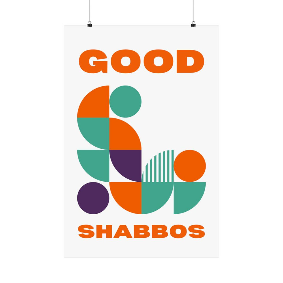 Thumbnail: Good Shabbos Poster