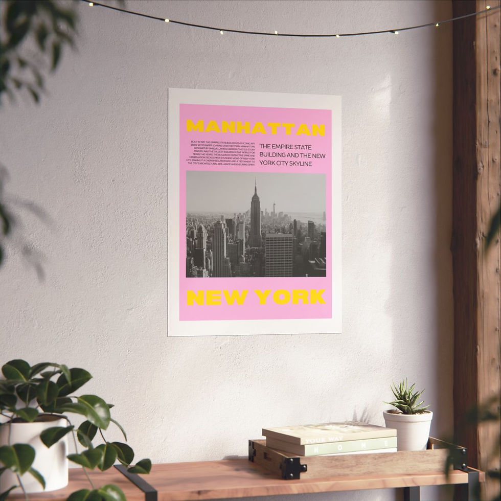 Thumbnail: City Print Poster - New York