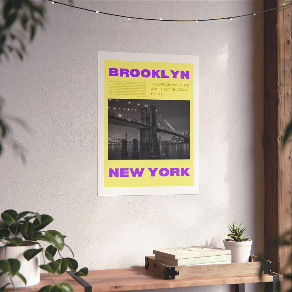 Thumbnail: City Print Poster - New York