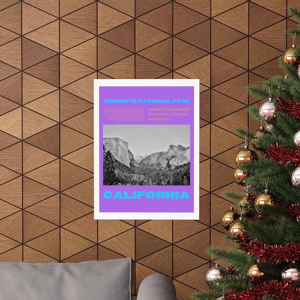Thumbnail: City Print Poster - California