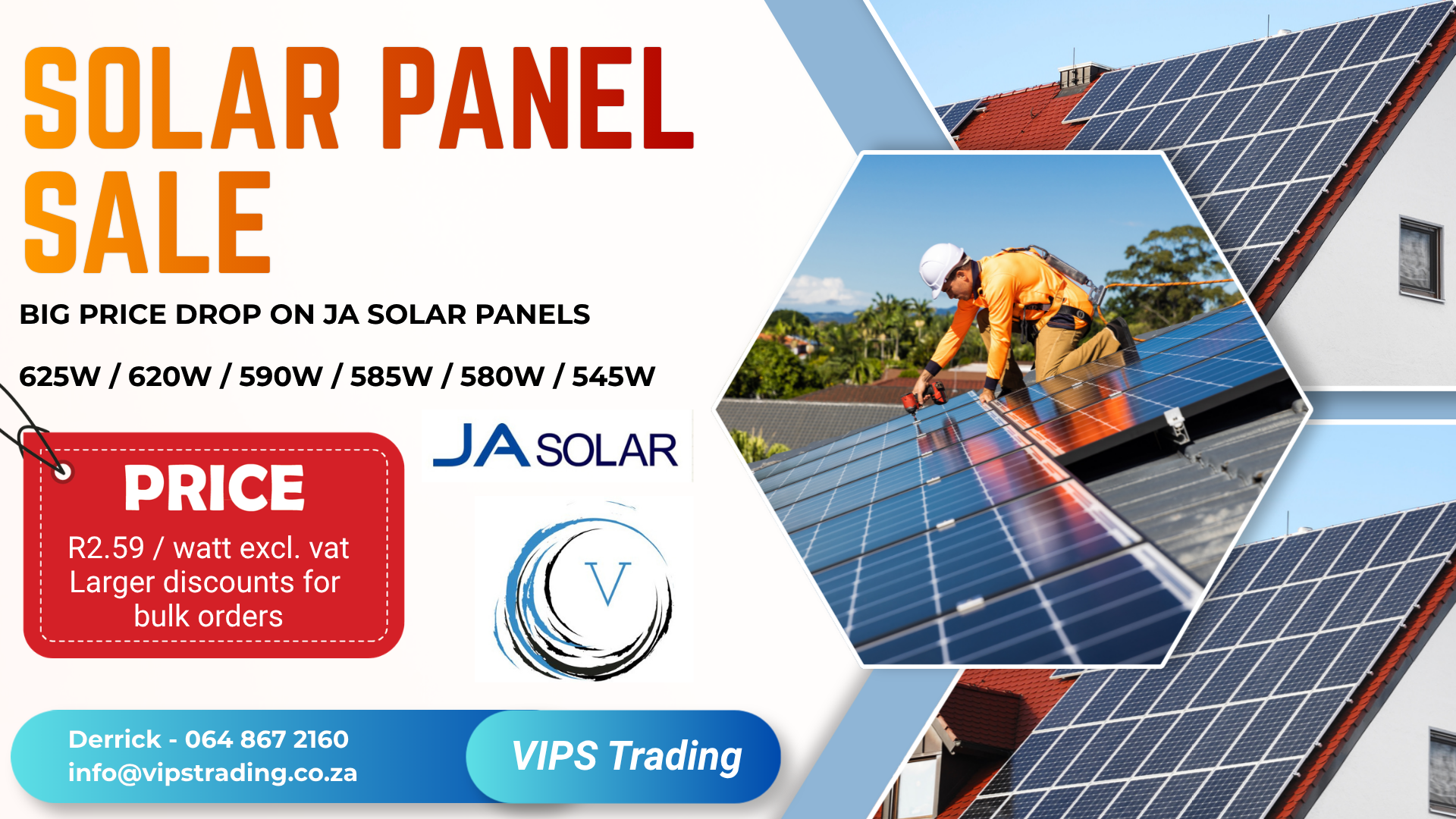 JA Solar Panel Special Offer
