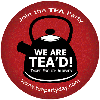 join the tea party- we are tea'd