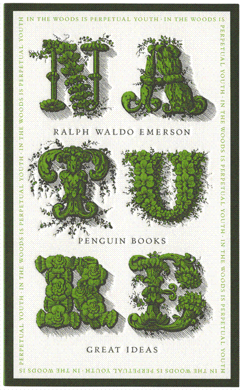 Cover of Ralph Waldo Emerson’s Nature, as part of Penguin’s Great Ideas series.