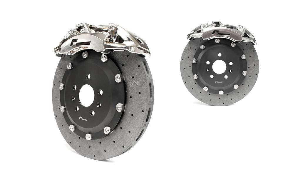 Thumbnail: Racingline Performance Stage 3+ Carbon Ceramic Brake Kit - 380mm - MQB Cars