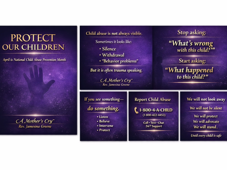 April is National Child Abuse Prevention Month:We Must Protect What Cannot Protect Itself