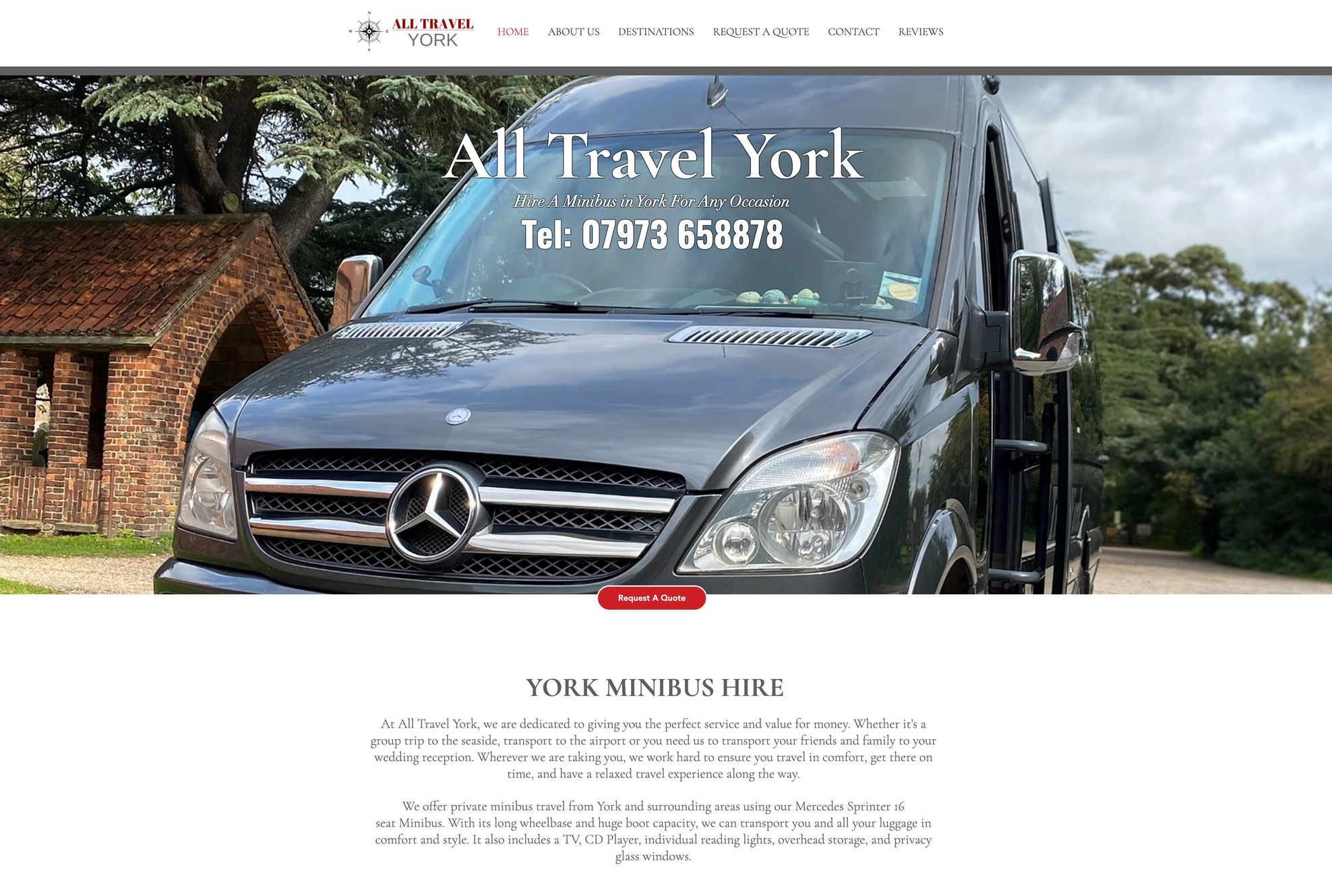 Minibus Hire in York | York | All Travel York