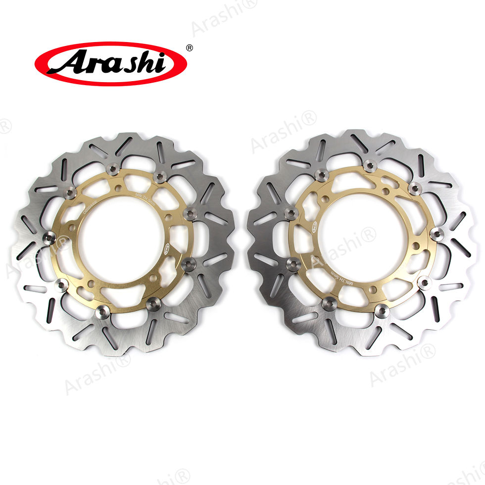 Thumbnail: Arashi Front Rear Brake Rotor Set For SUZUKI HAYABUSA GSXR 1300 ABS 2013-2019