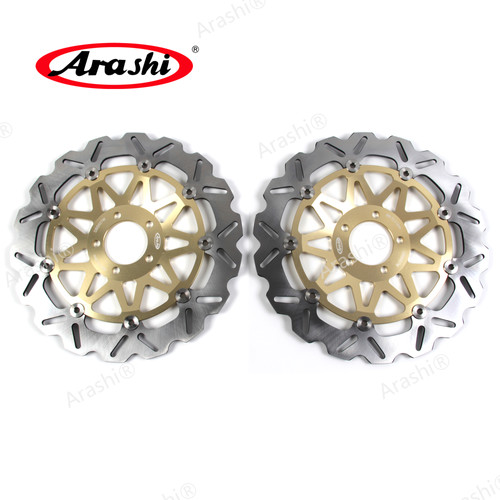 れんぴ Arashi Front Brake Rotor Disc For KAWASAKI NINJA ZX9R ZX-9R 2002