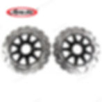 Thumbnail: Arashi Front Rear Brake Rotor Set For SUZUKI GSX R / GSX-R 1000 2001-2002