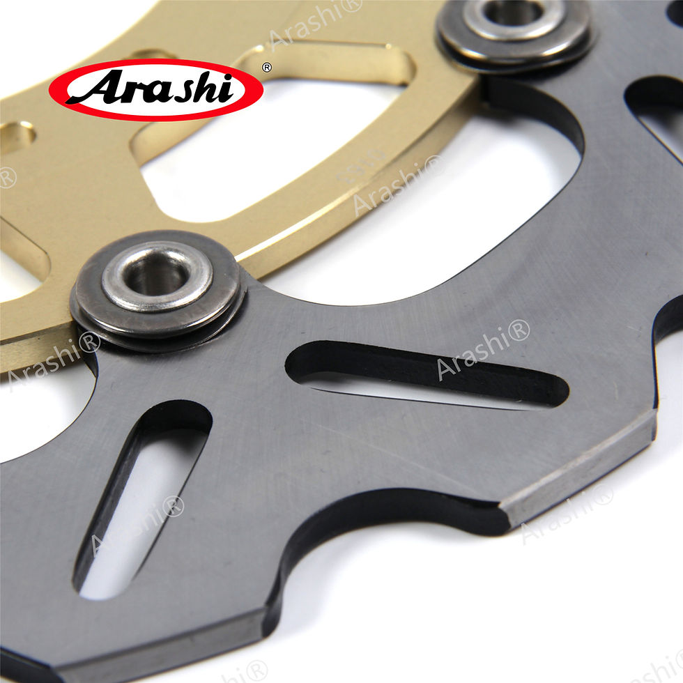 Thumbnail: Arashi Front Rear Brake Rotor Set For SUZUKI GSX R 600 / 750 2008-2017