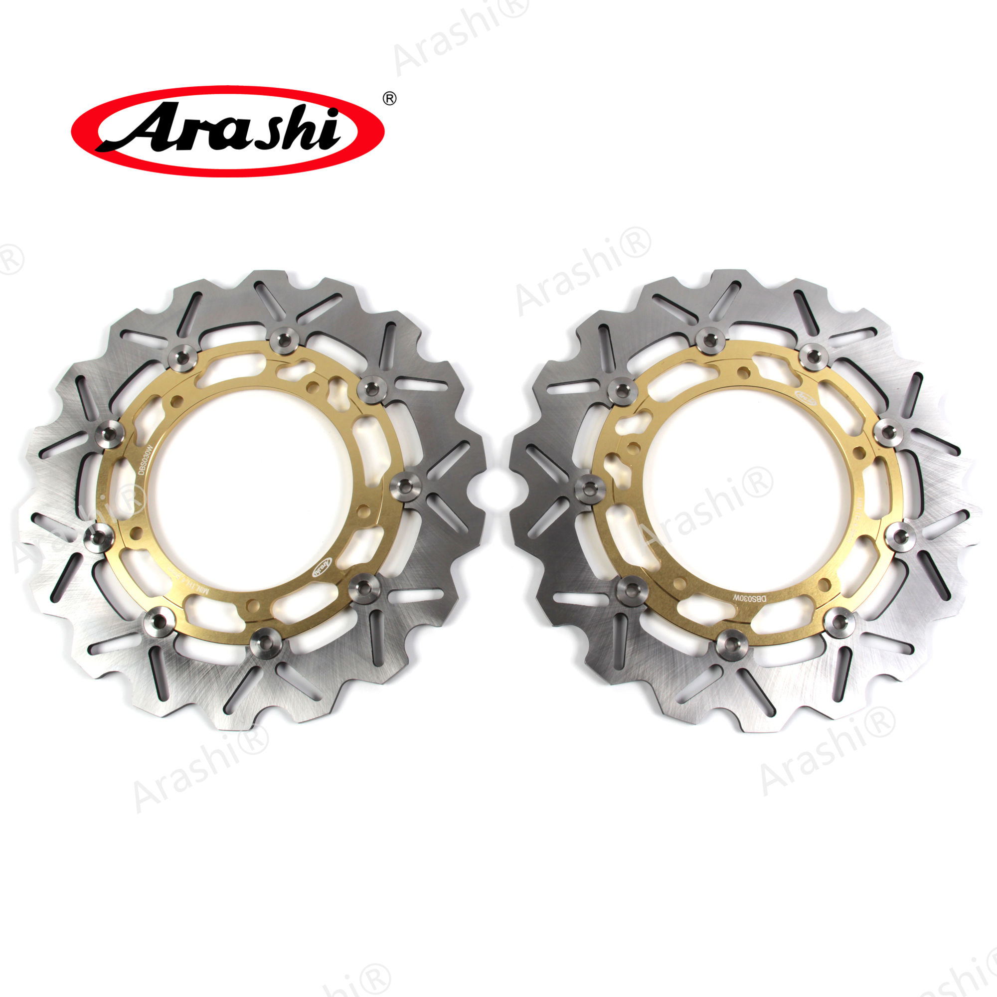 軟骨　嵐円盤 Arashi Front Brake Rotor Disc For YAMAHA YZF-R3 YZF R3 ABS 320