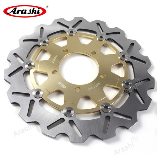 Arashi Front Brake Rotor For KAWASAKI NINJA ZX-10R ZX10R 1000 2004