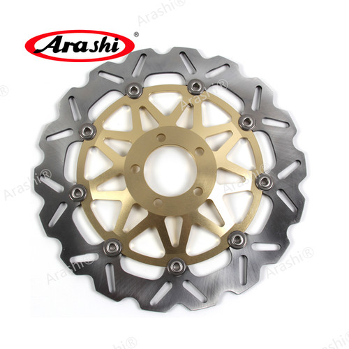 Arashi Front Brake Rotor Disc For KAWASAKI NINJA ZX9R ZX-9R 2002