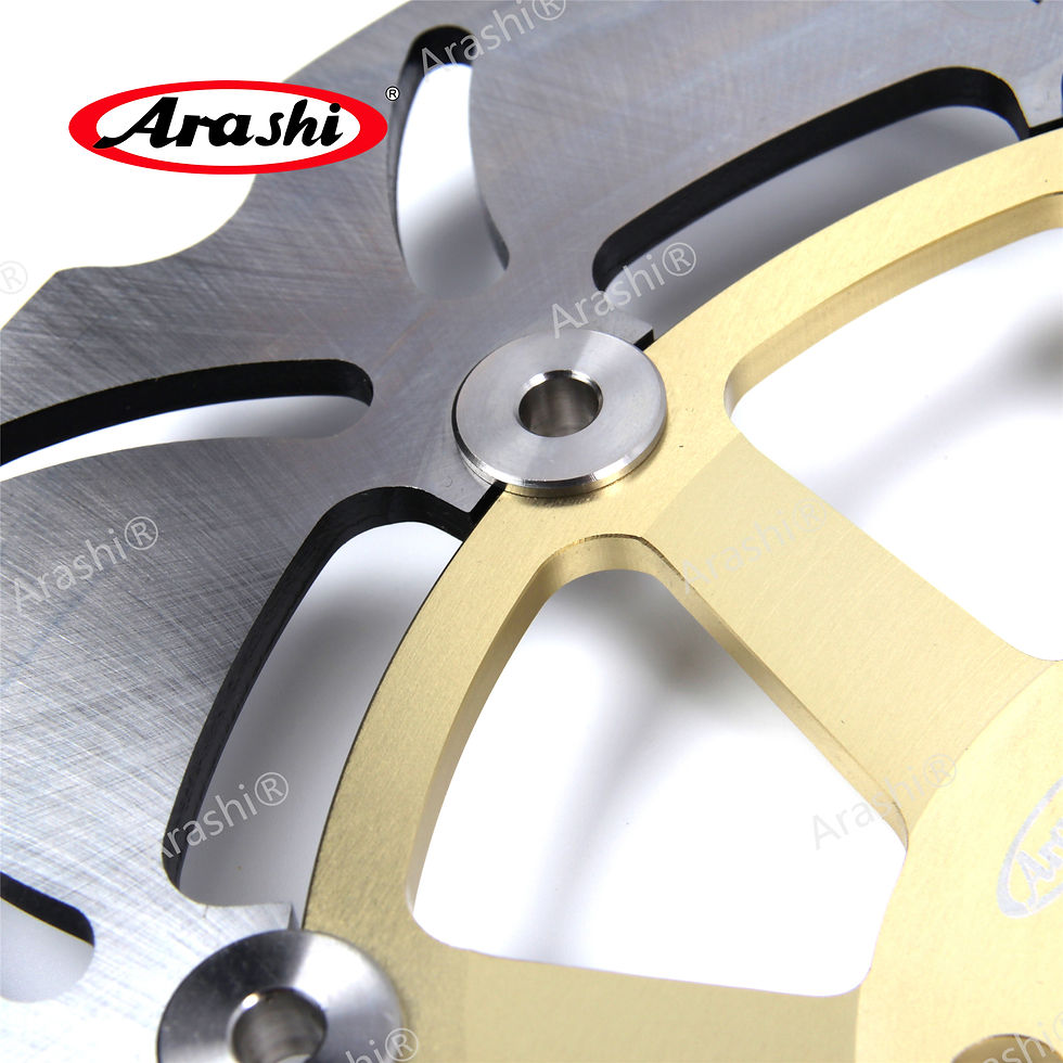 Thumbnail: Arashi Front Rear Brake Rotor Set For SUZUKI GSX-R / GSX R 750 1989-1995