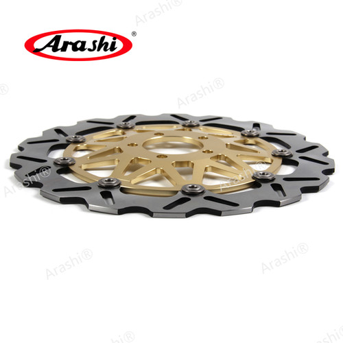 Arashi Front Brake Rotor Disc For KAWASAKI NINJA ZX9R ZX-9R 2002