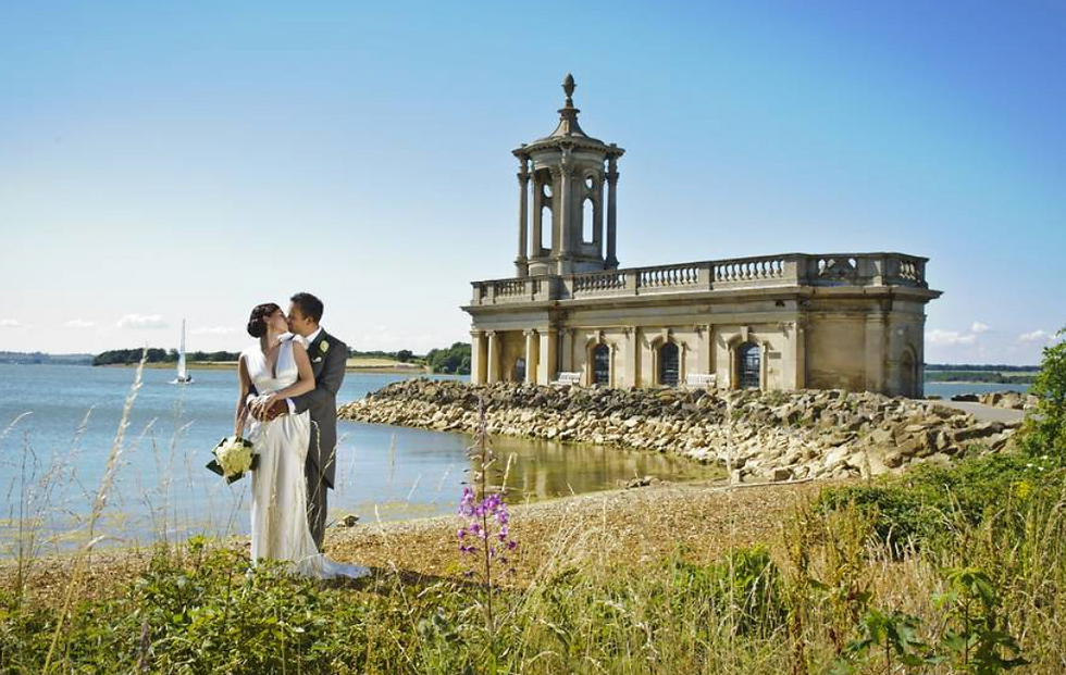 Wedding at Normanton Church designed by Rutland Florals - Award Winning Wedding Florist in Rutland 