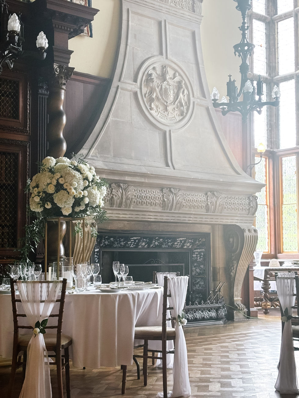 Wedding Table Flowers by Rutland Florals Wedding Florist in Oakham