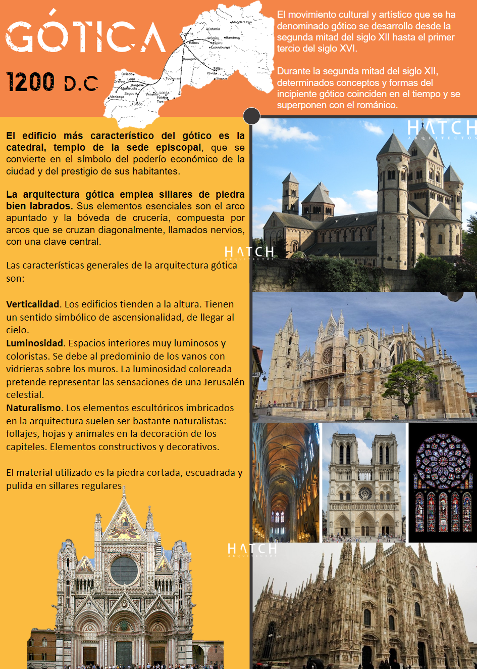Historia de la ARQUITECTURA🕌 Linea de Tiempo (5000 A.C - 1500 D.C)