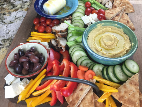 Mediterranean Theme Charcuterie Platter