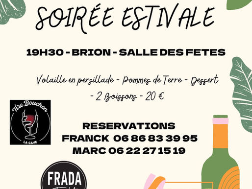 Soirée Estivale // 3 Juillet 2025