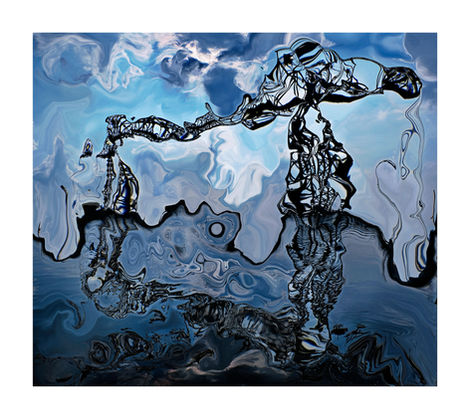 Art image for sale of Transporter Bridge in Middlesbrough