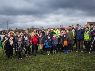 Community Volunteers in Hartlepool for Trees for Cities