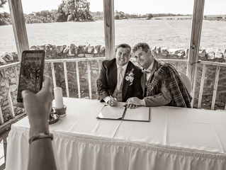 Same sex wedding photography
