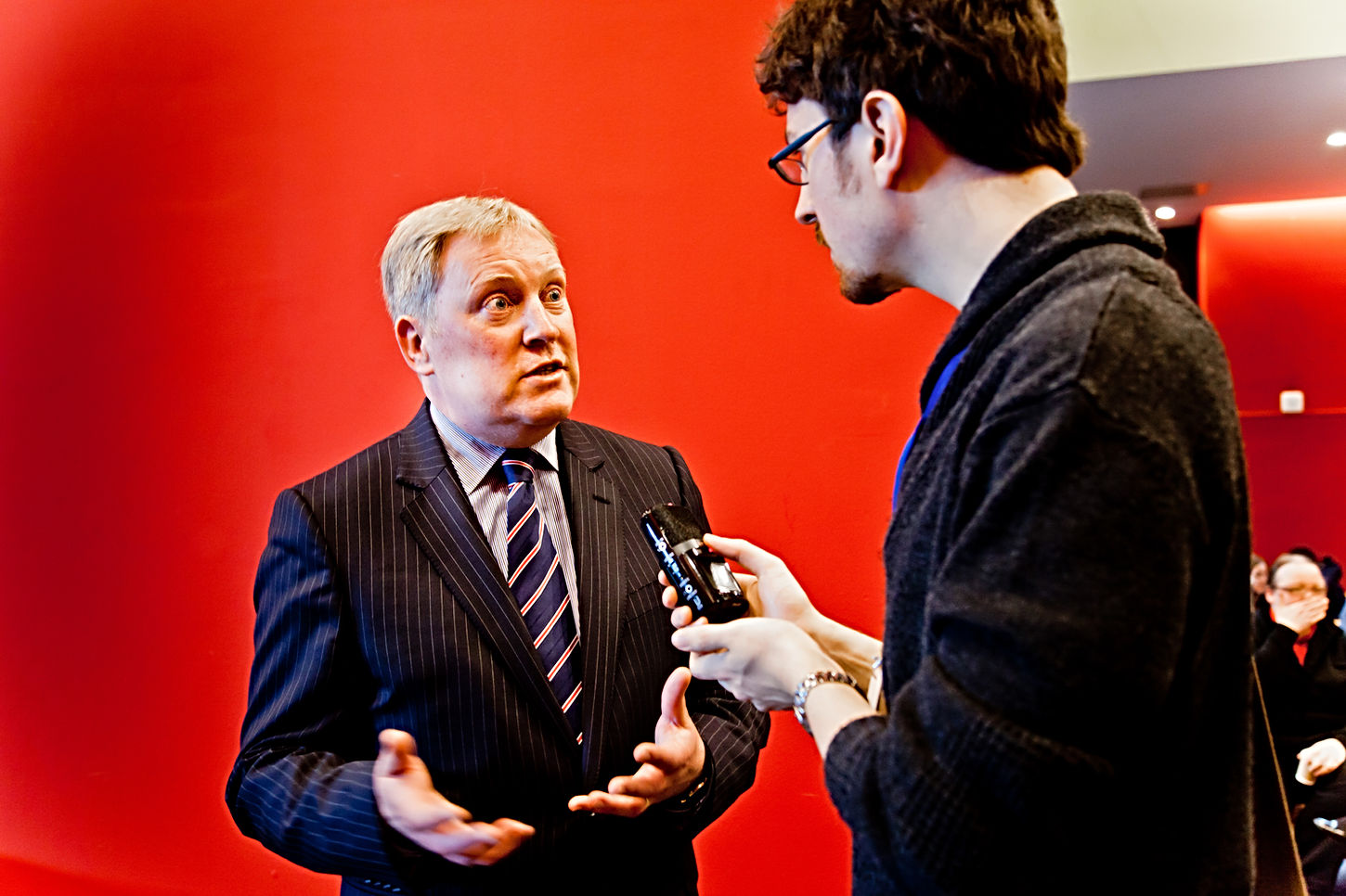 interview and recorded