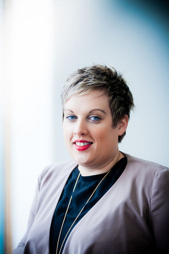 CEO poses for portrait photographer in Leeds