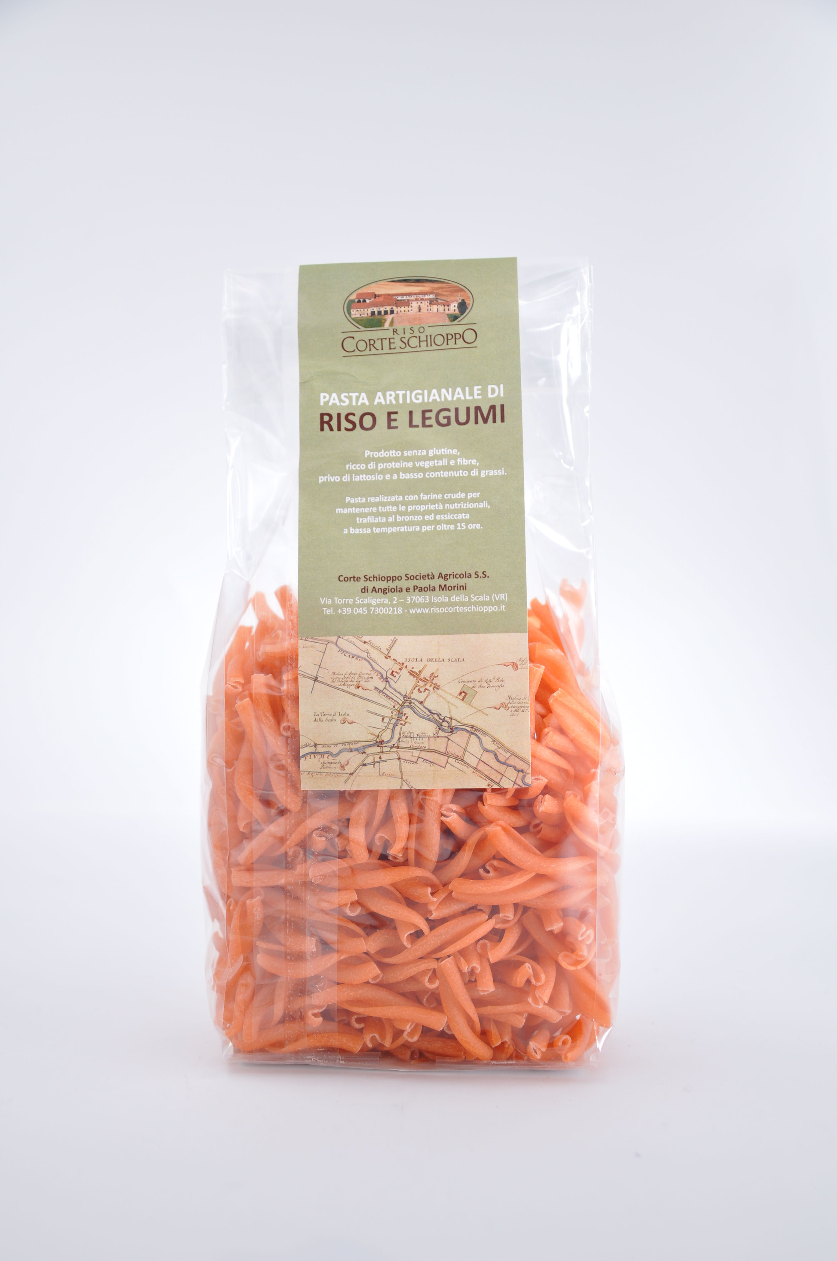 Pasta di Riso e Lenticchie rosse - 250 grammi