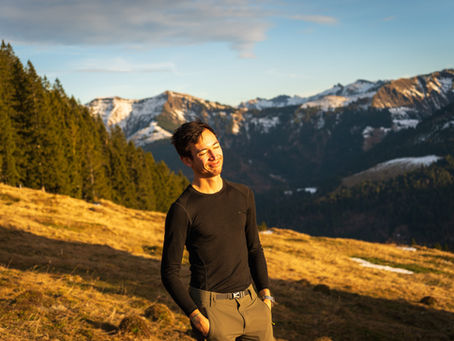 Stefan Trampitsch in der Sonne
