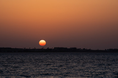 Sonnenaufgang in Ägypten