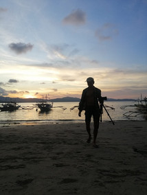 Sonnenuntergang in Port Barton