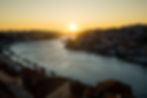 Sonnenuntergang über Porto