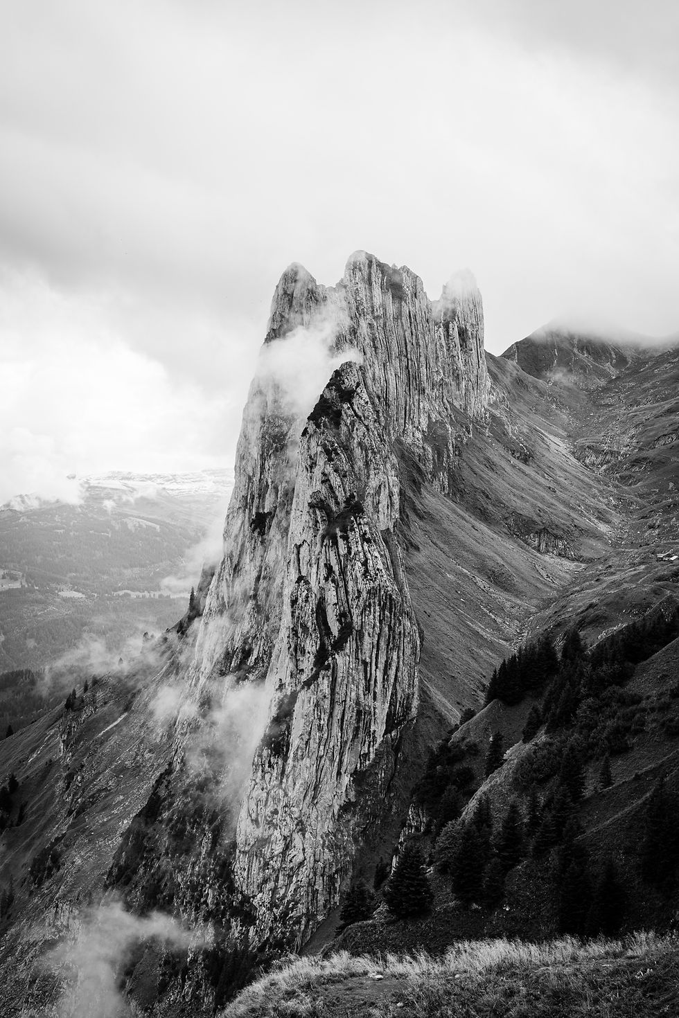 Kreuzberge bei der schweizer Saxerlücke