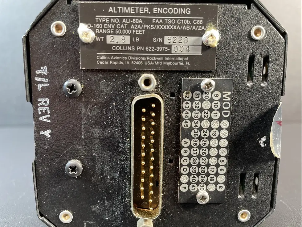 Thumbnail: Collins Encoding Altimeter - 622-3975-004
