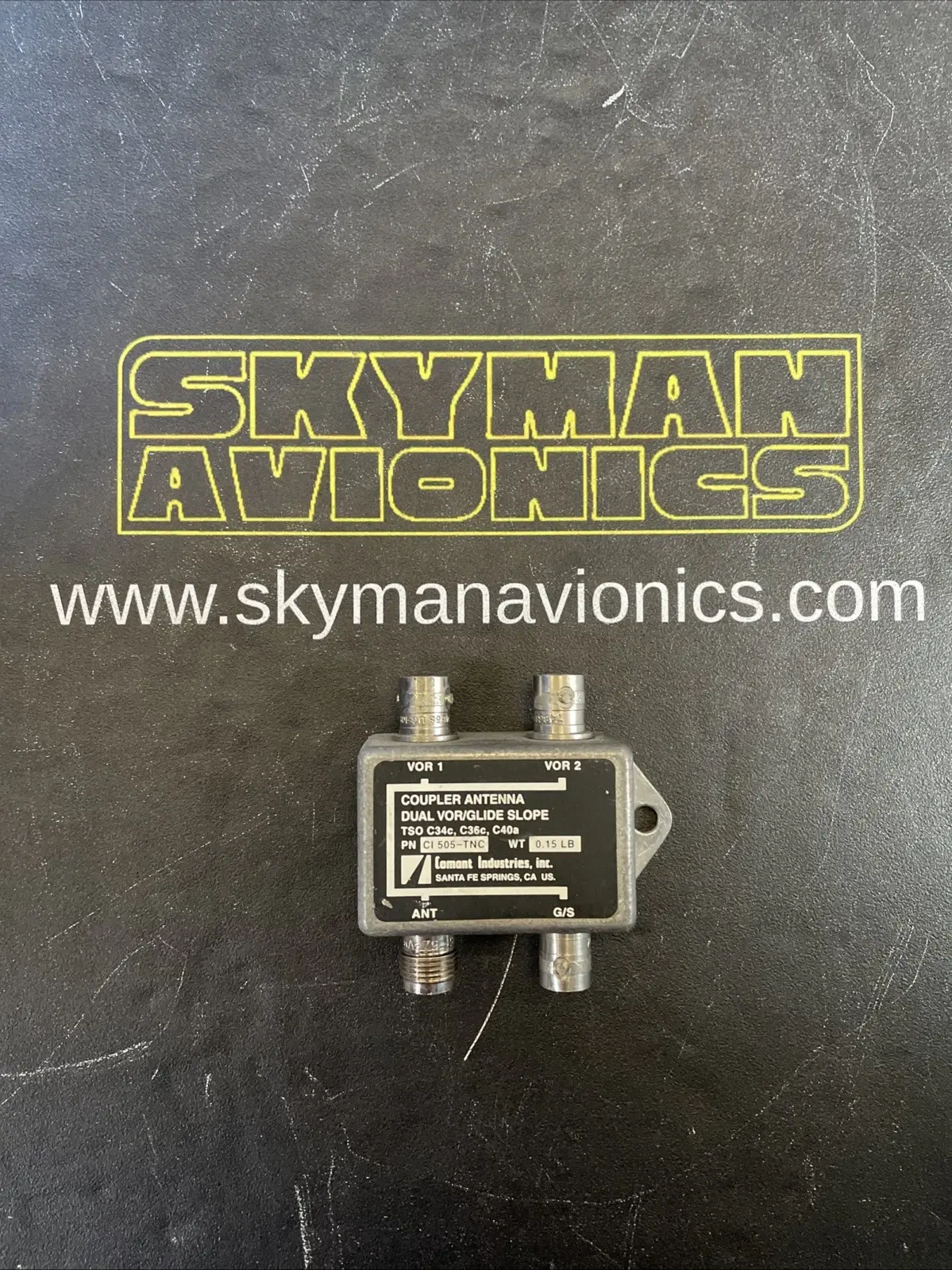Comant CI 505 TNC/VOR/GS Antenna Coupler