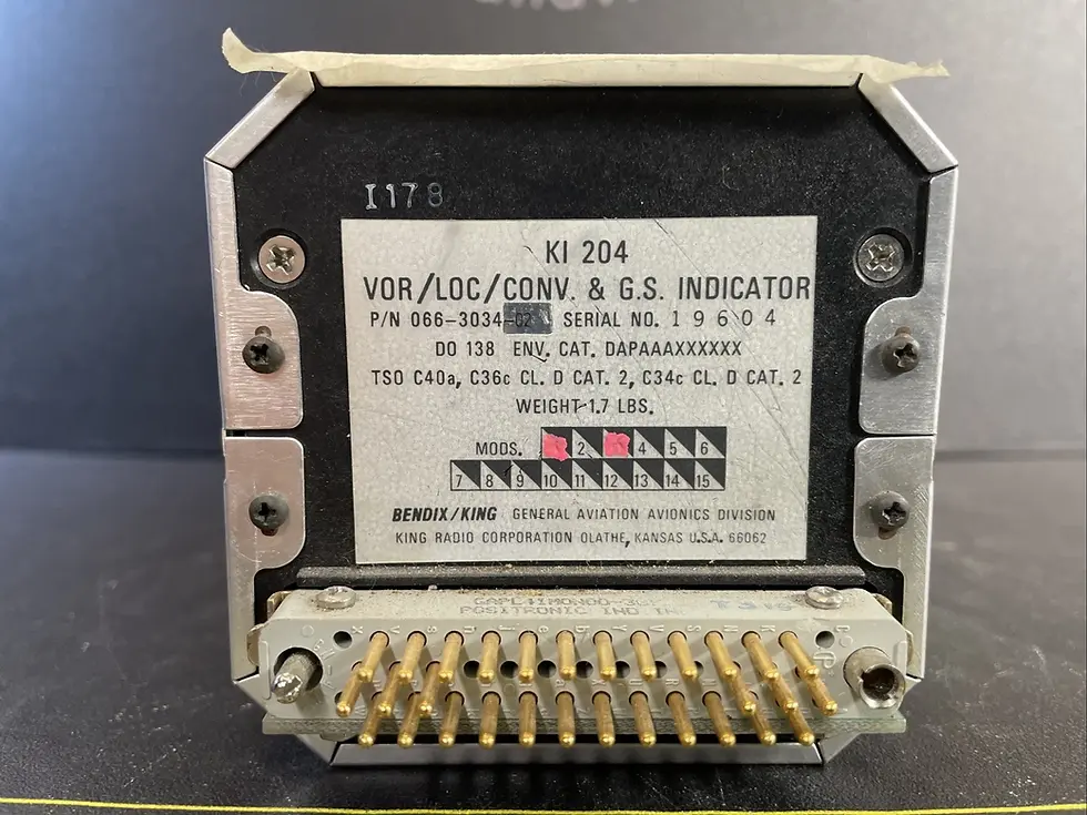 Thumbnail: Bendix/King KI 204 VOR/LOC/GS Indicator