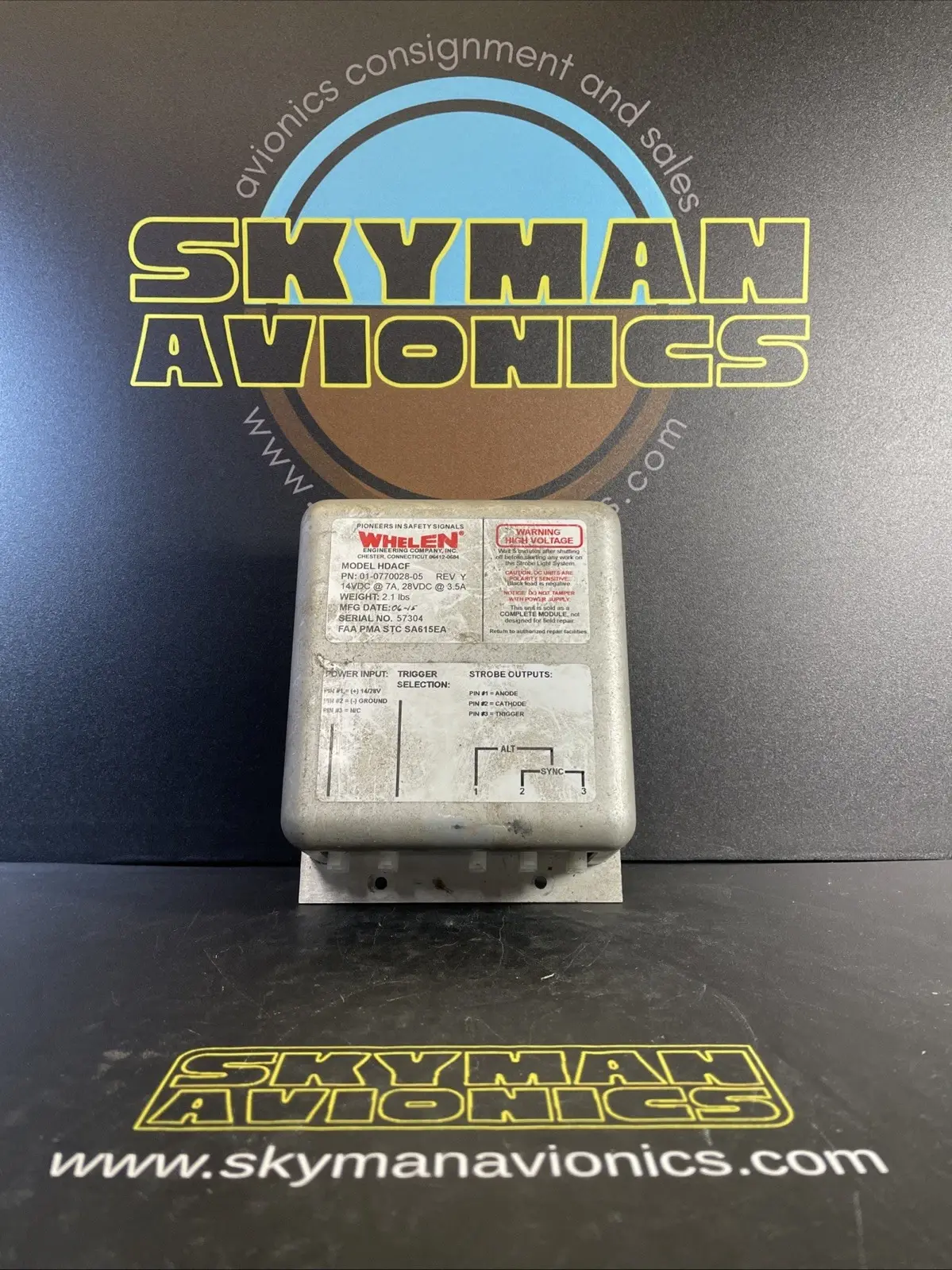 Whelen Strobe Power Supply 14-28V