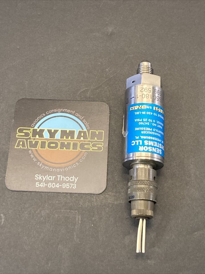 Thumbnail: Sensor Systems Manifold Pressure Transducer 54760