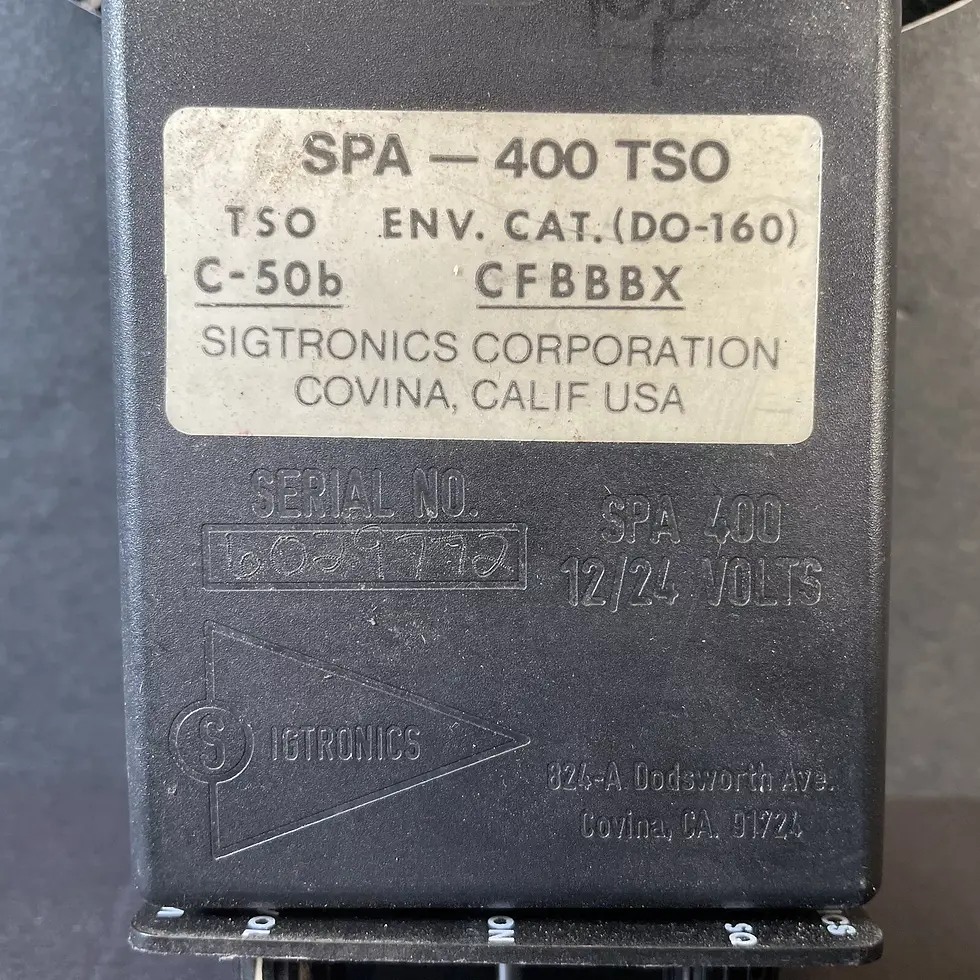 Thumbnail: Sigtronics SPA-400 Intercom