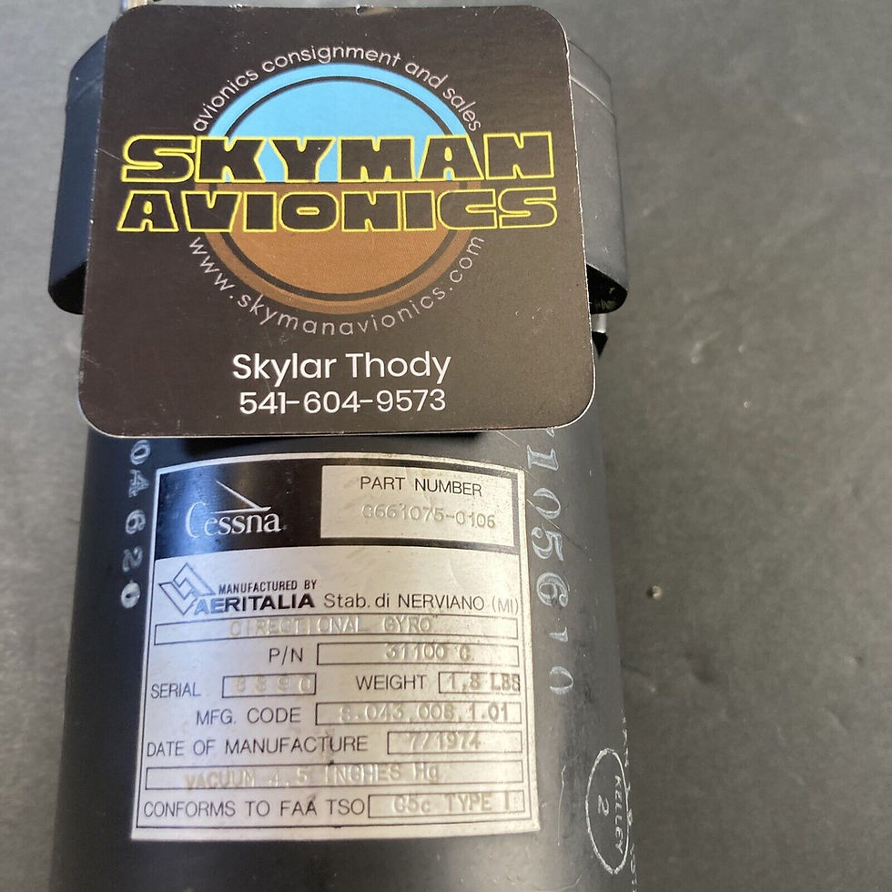 Thumbnail: Cessna Directional GYRO C661075-0105