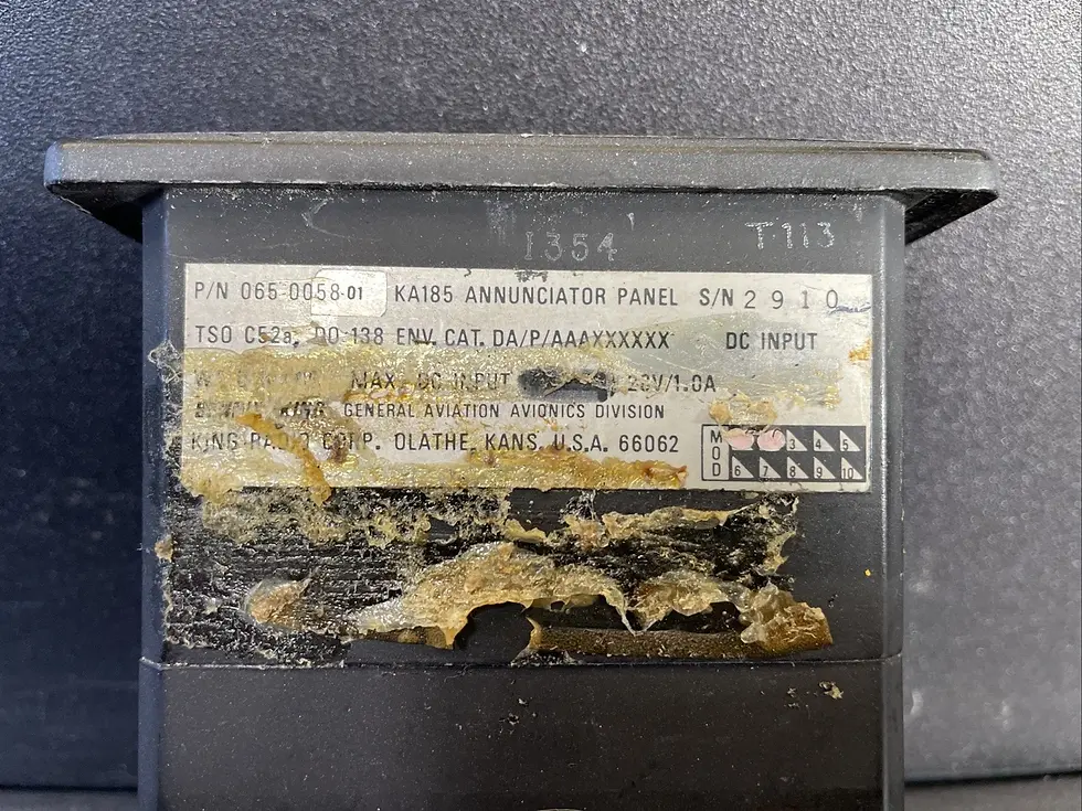 Thumbnail: Bendix King KA 185 Annunciator Panel