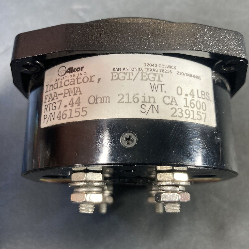 Thumbnail: Alcor Dual EGT Gauge 46155