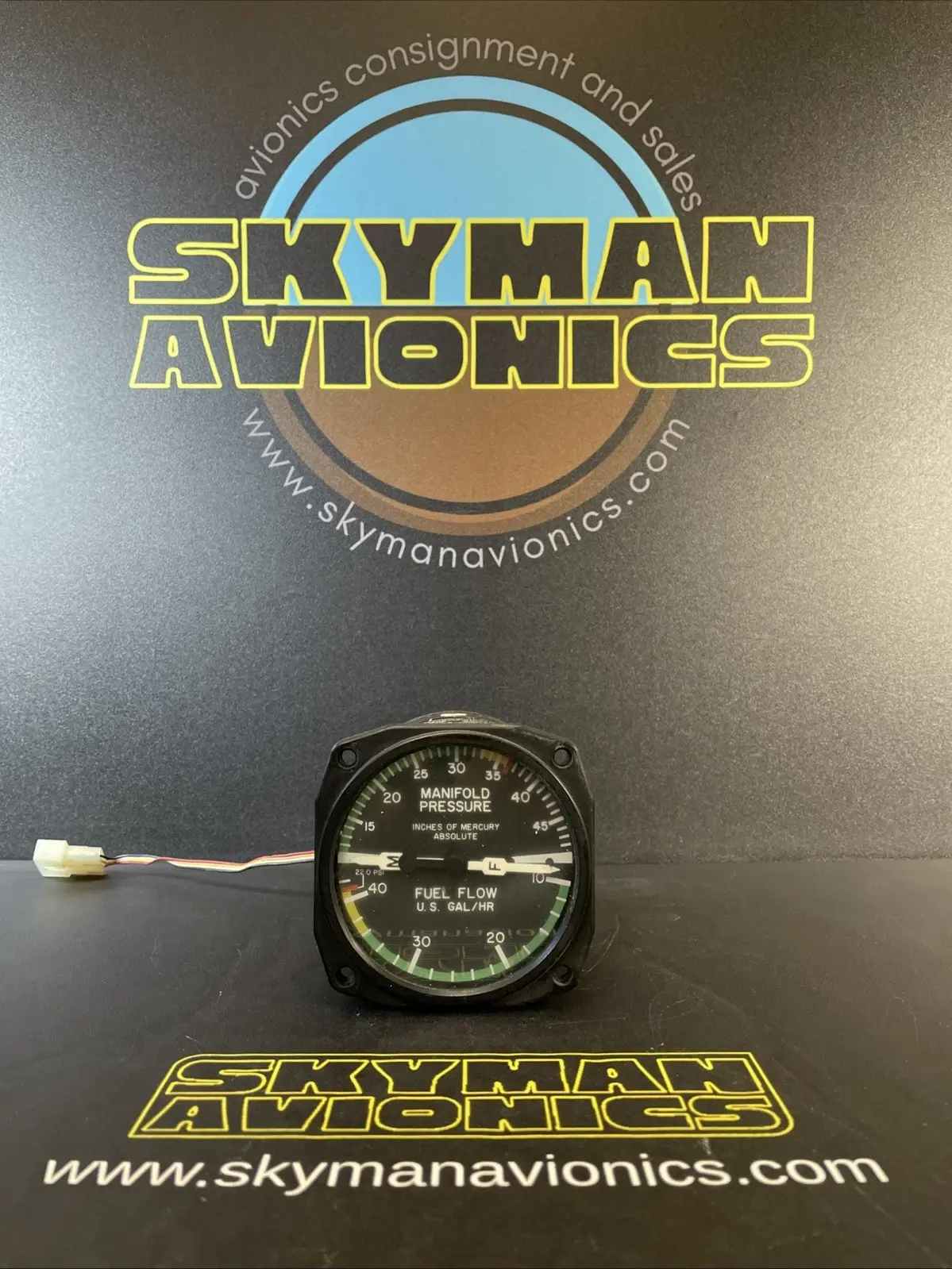 Piper Manifold Pressure/Fuel Flow Indicator - 98675-2