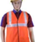 bharat petroleum safety reflector jacket for usher